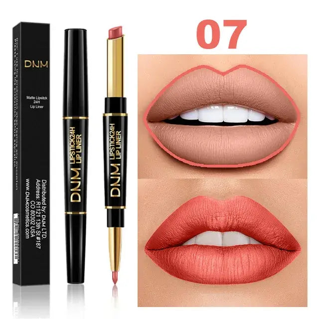 Double Ended Matte Lipstick Long Lasting Wateproof Lipsticks