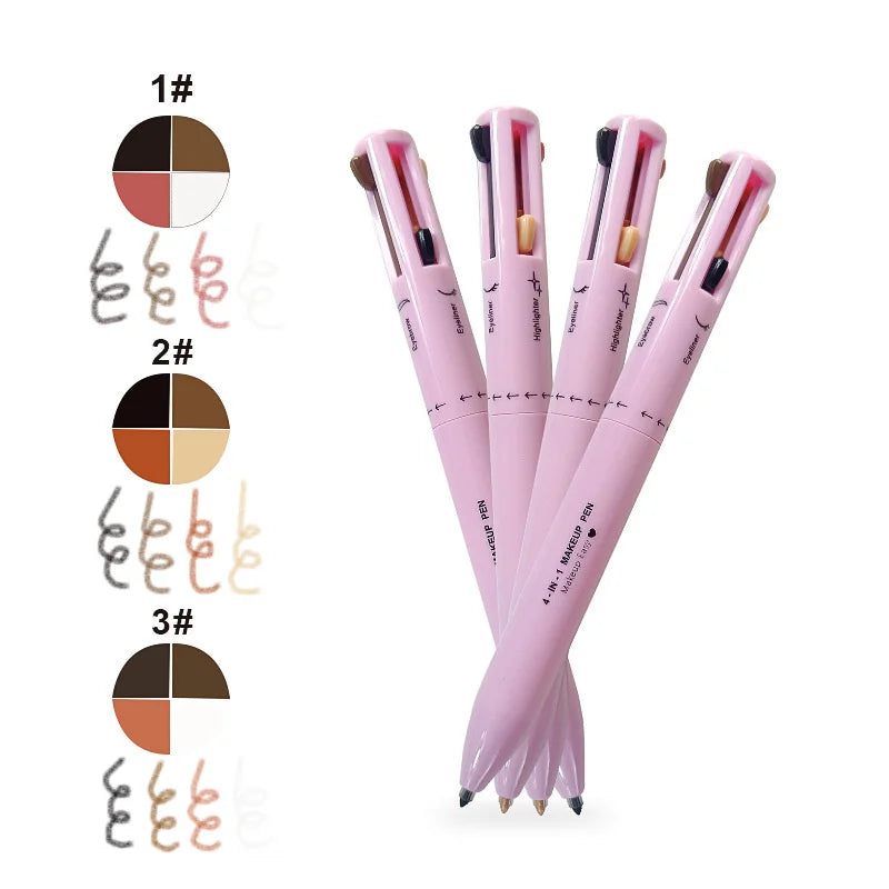 4 In 1 Face Makeup Pen Eyebrow