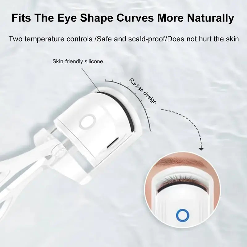 Portable Electric Heated Eyelash Curler