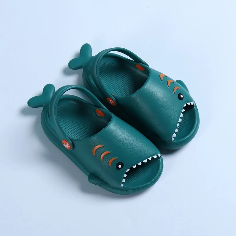 Trendy Kids Shark Clogs