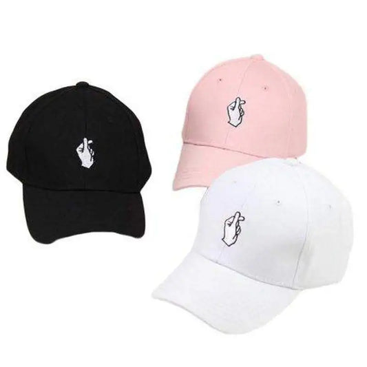 Korean Heart Sign Cap