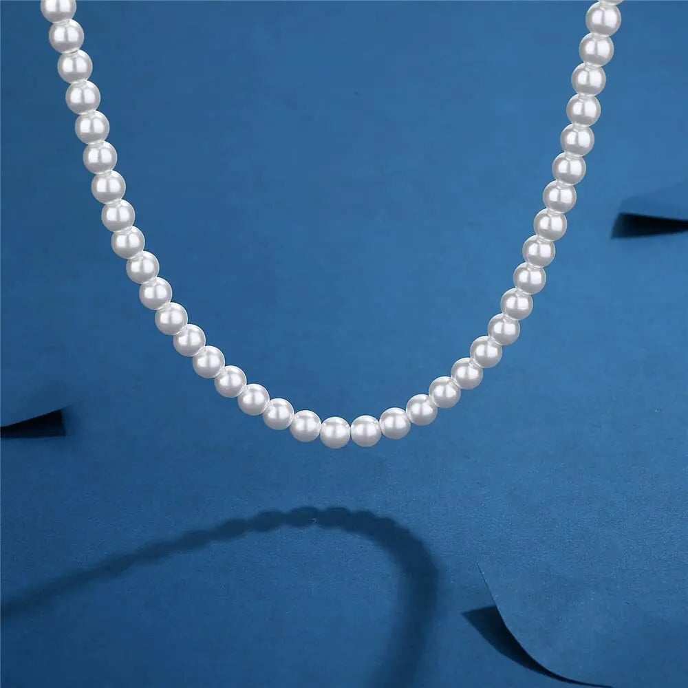 Men's Pearl Necklace