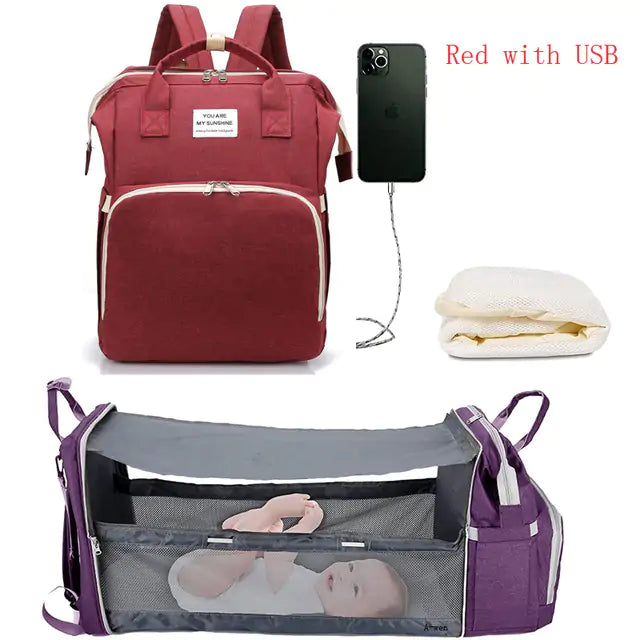 Portable Baby bag Bed