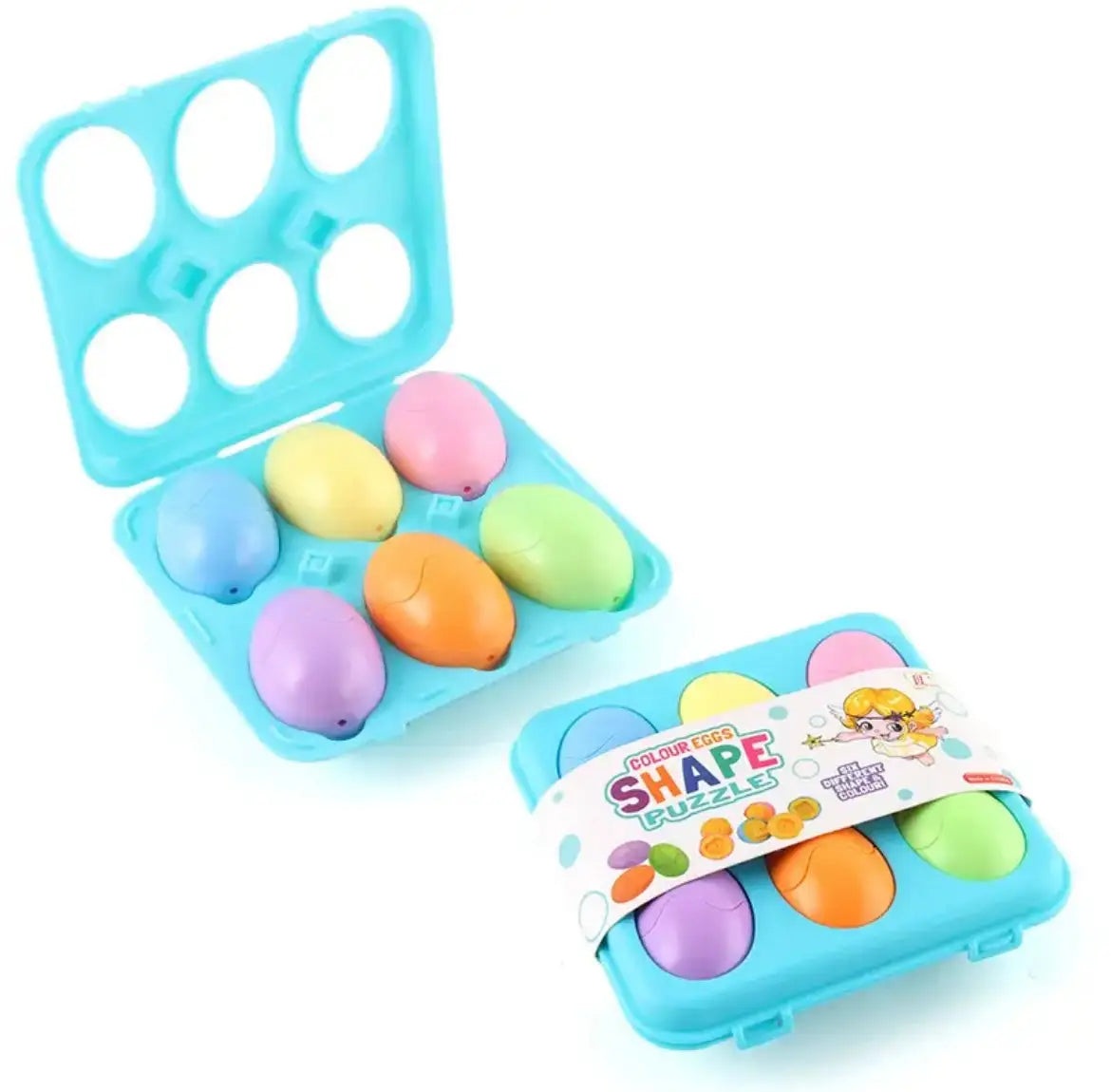 3D Egg Puzzles - Montessori Toy for Kids