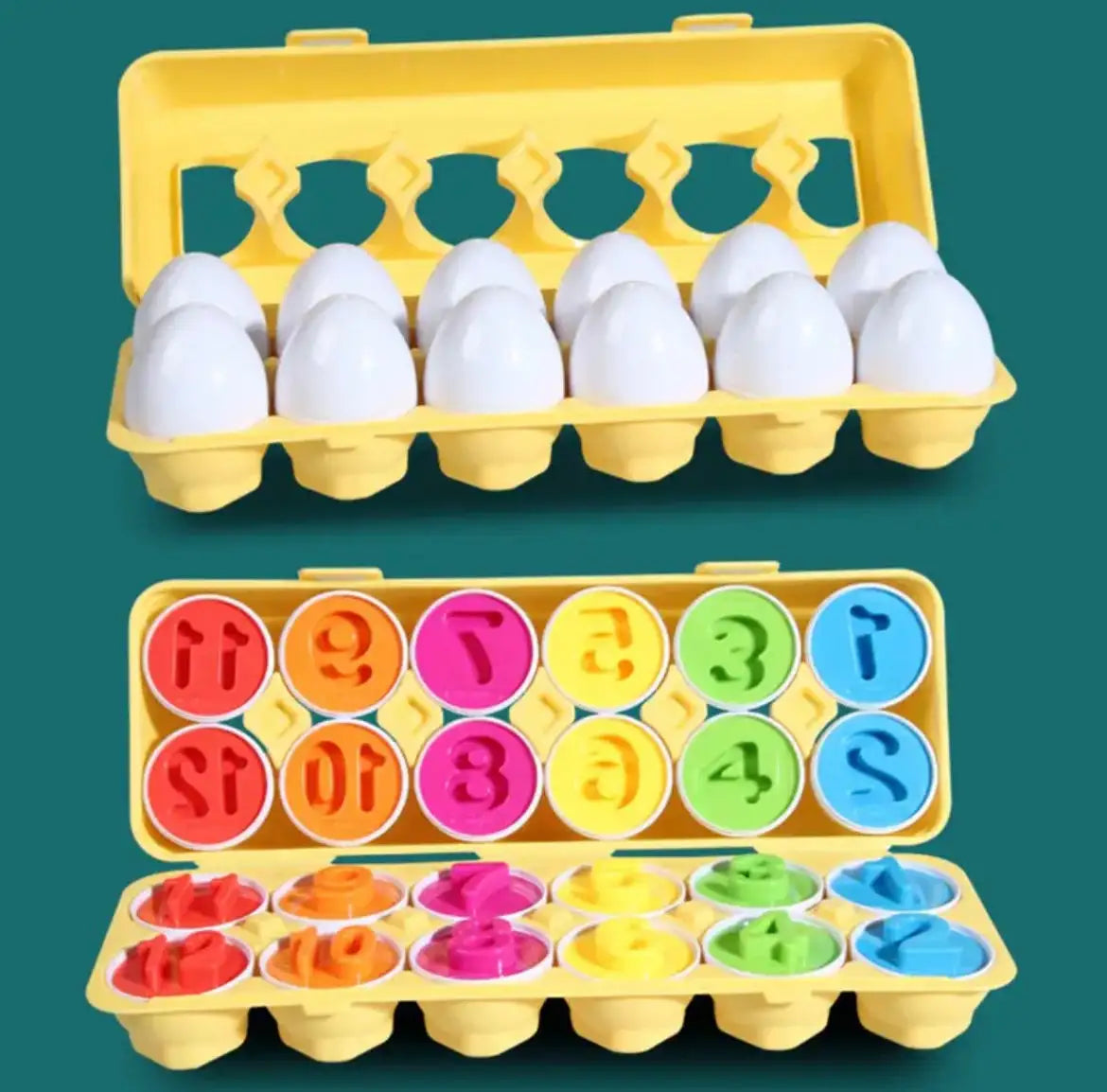 3D Egg Puzzles - Montessori Toy for Kids