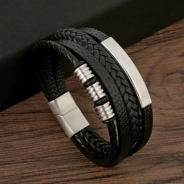 Men's Leather Bracelet