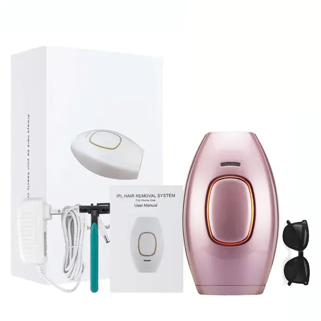 IPL light Hair Removal Epilator for Women with Protective glasses