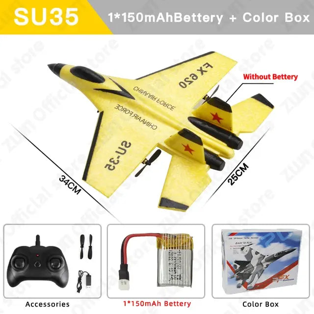 Remote-controlled High-Flying RC Plane