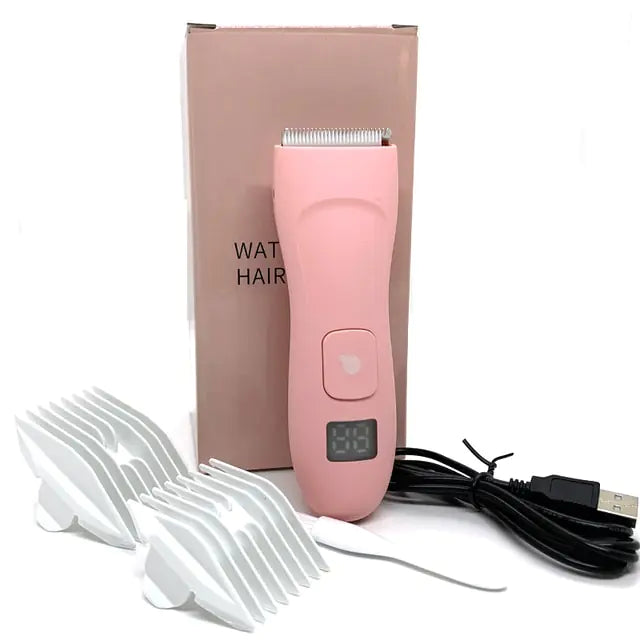 Waterproof Electric Bikini Trimmer for Women