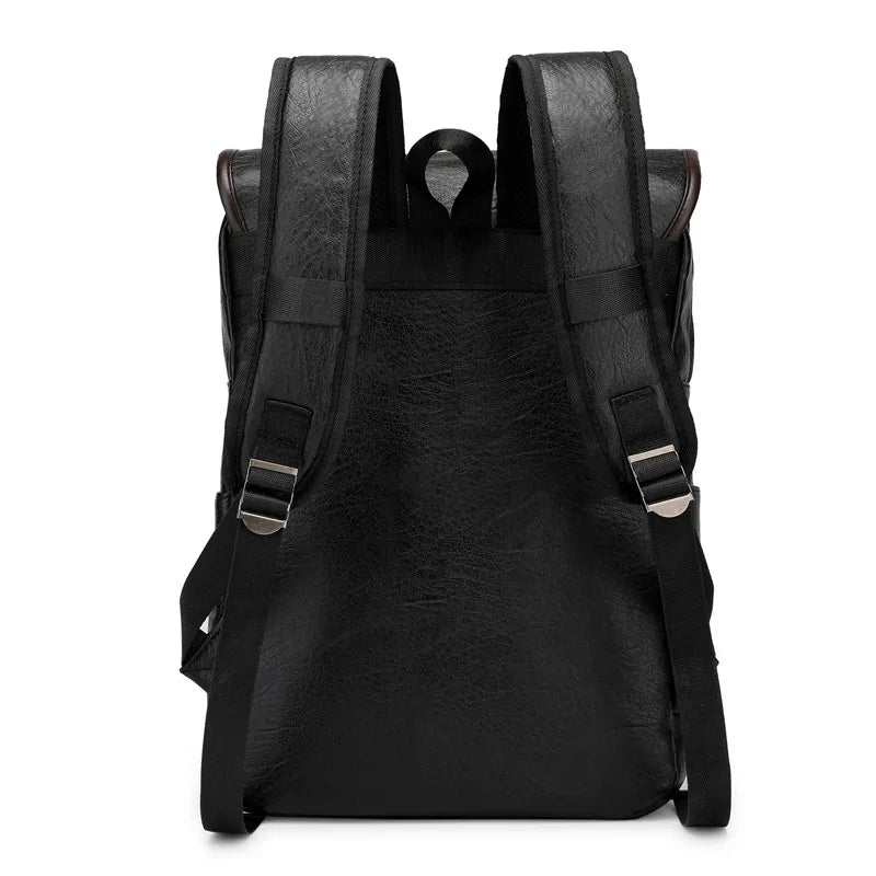 Men's Large Capacity Buckled Bag