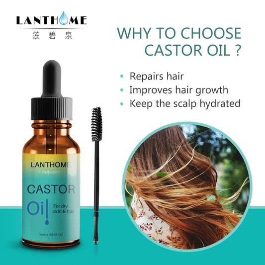 Pure Castor Hair Essential Oil