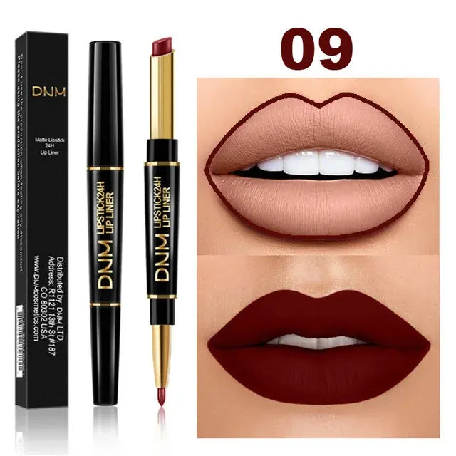 Double Ended Matte Lipstick Long Lasting Wateproof Lipsticks