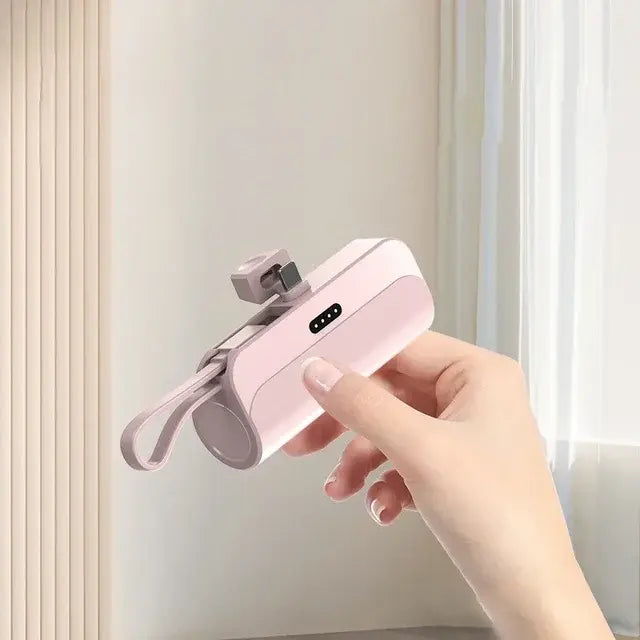 Mini Wireless Power Bank - Fast Charging (2 in 1)