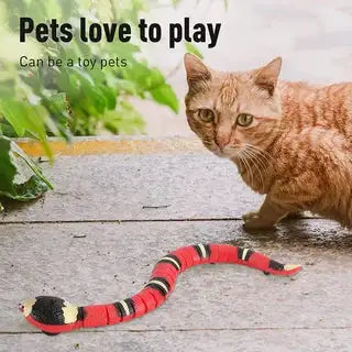 Smart Sensing Interactive Pet Snake Toy