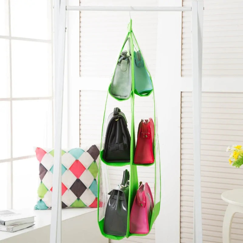 6-Pocket Handbag/purse Organizer