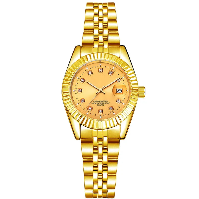 Calendar Room Gold Watch