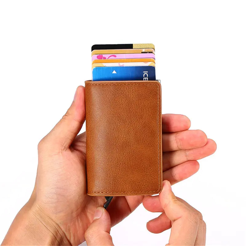 Smart Wallet Rfid Safe Anti-theft Holder