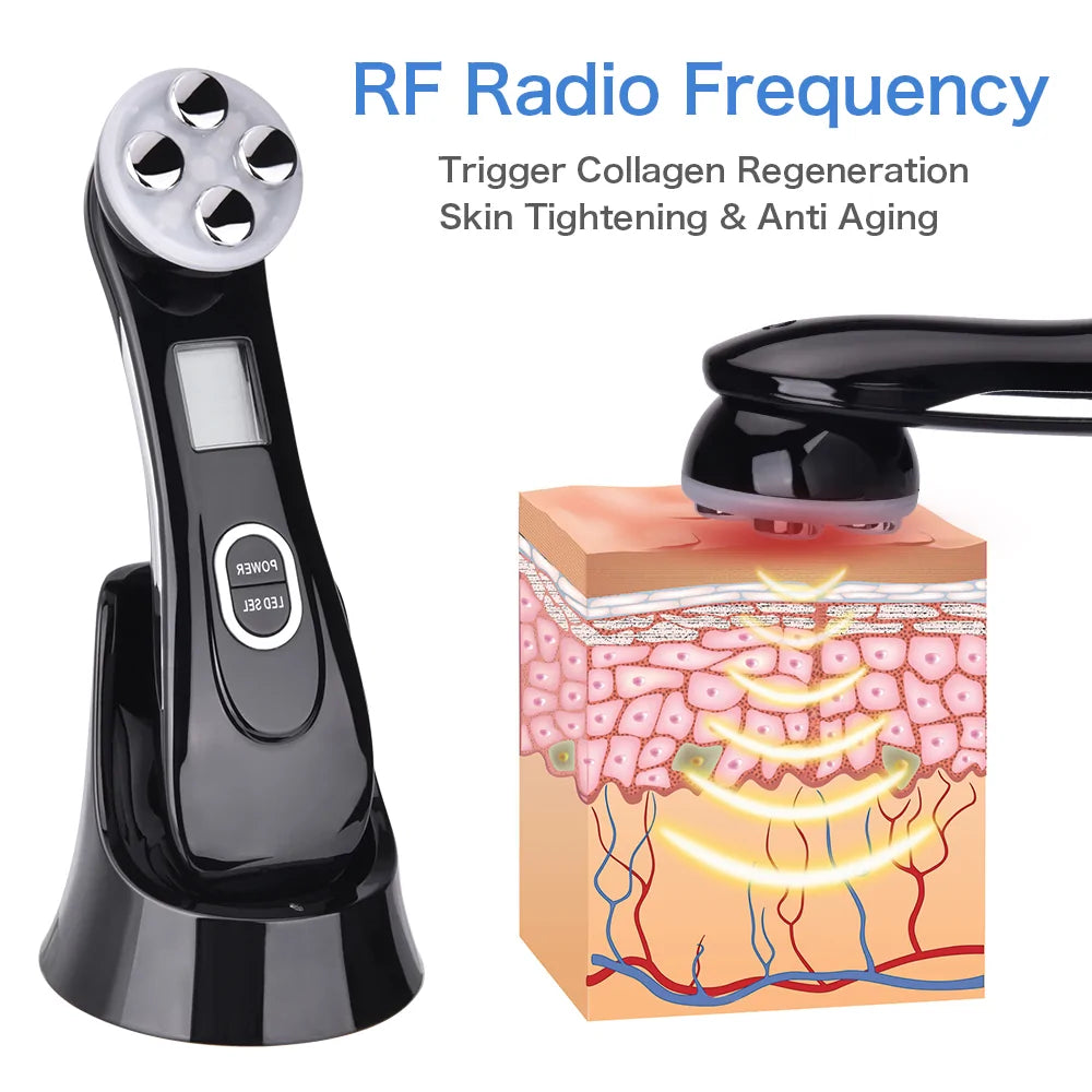 Facial 5-In-1 LED Skin Tightening Beauty