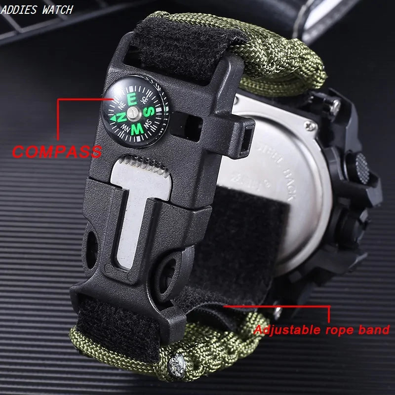 LED Military Sports Watch