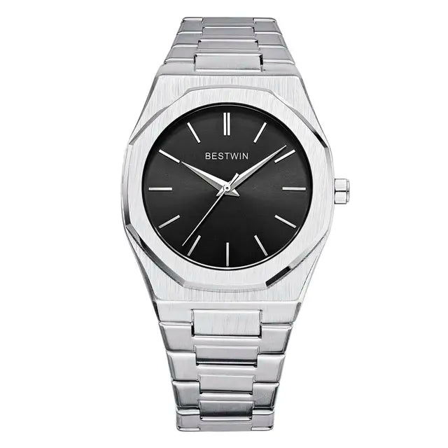 Stainless Steel Watch For Men - Waterproof 30m