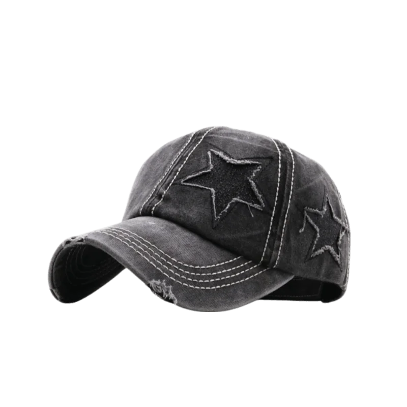 Star Denim Baseball Cap