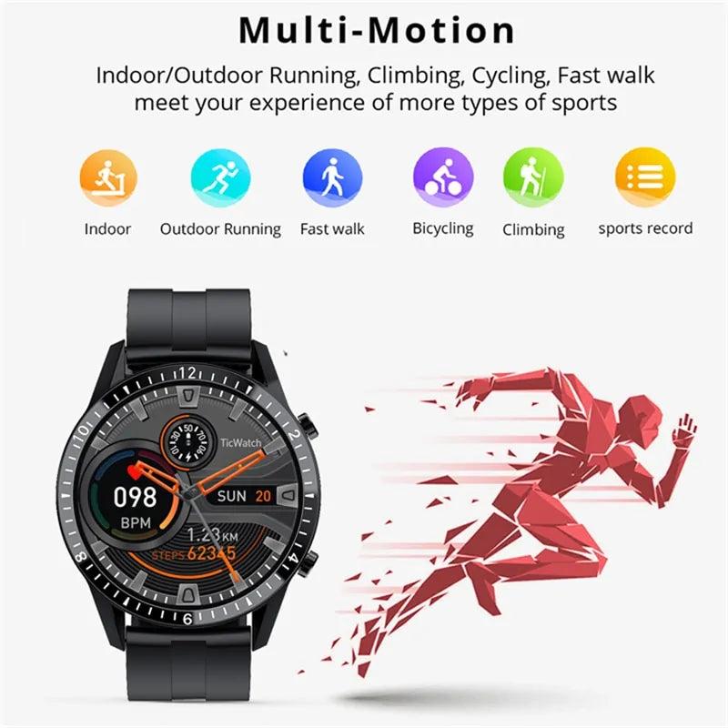 Smartwatch Health Monitor - Waterproof