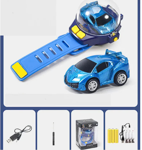 Alloy Watch Remote Control Car Boys Mini Tank