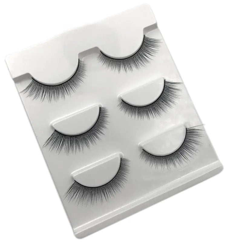 Natural False Eyelashes Set