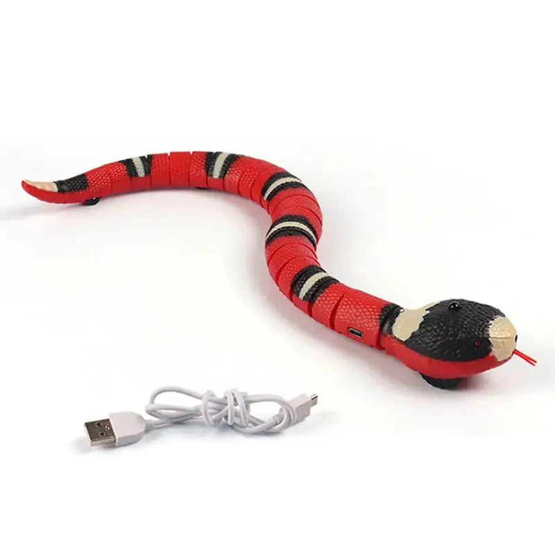 Smart Sensing Interactive Pet Snake Toy