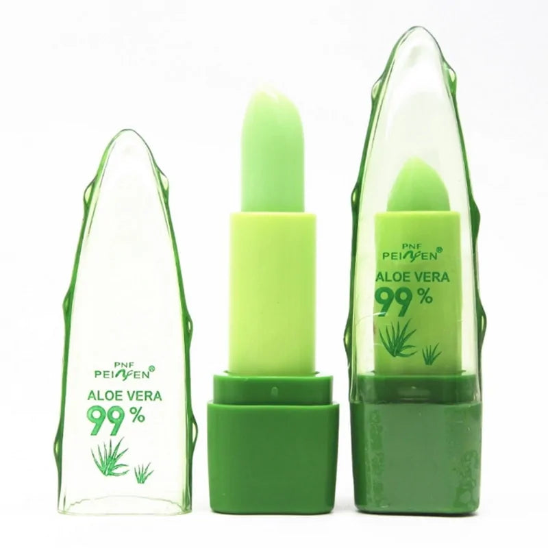 Natural Aloe Vera Temperature Color-Changing Lip Balm