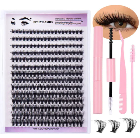 False Eyelashes + Tools