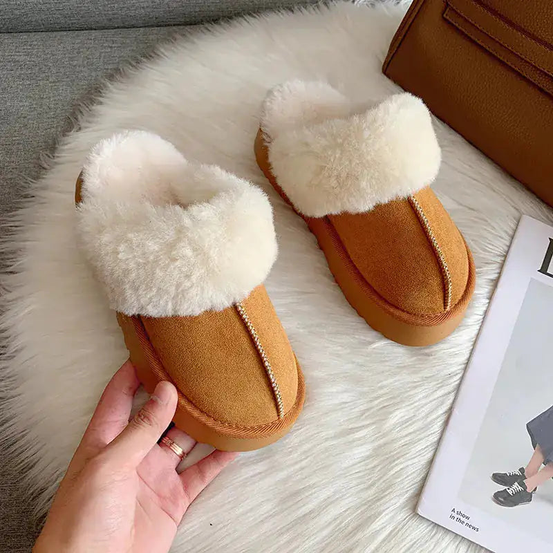 Fur Slippers for Women - Multiple colors & sizes