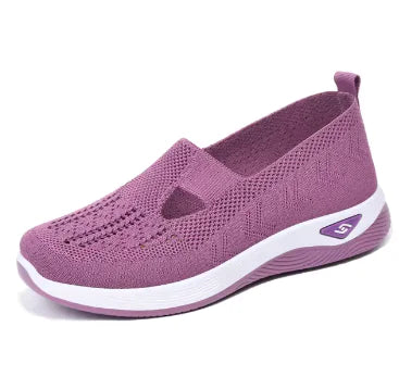 Soft Sole Breathable Hollow Out Flat Shoes for Women