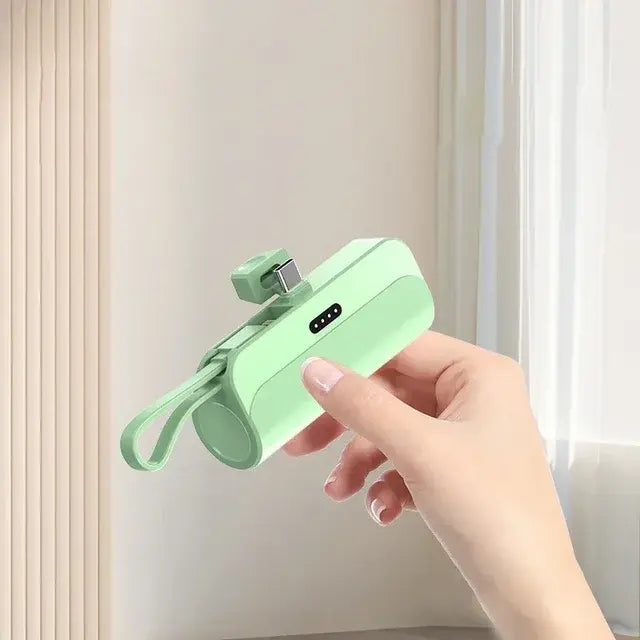 Mini Wireless Power Bank - Fast Charging (2 in 1)