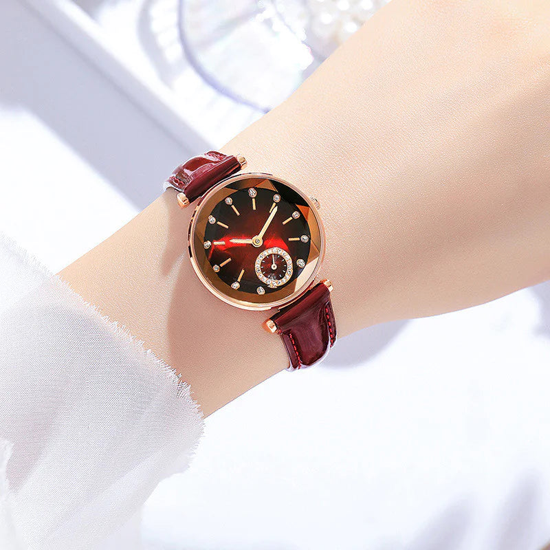 Diamond Quartz Watch Waterproof