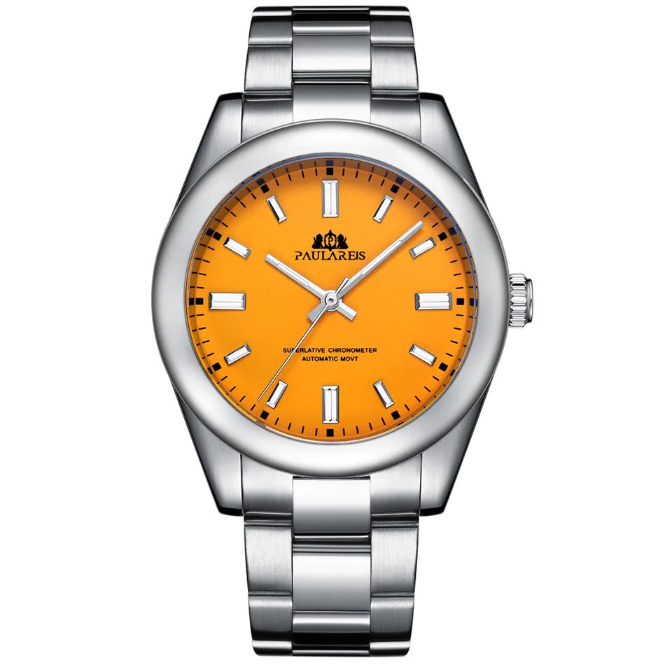 Automatic Mechanical Luminous Steel Band Watch