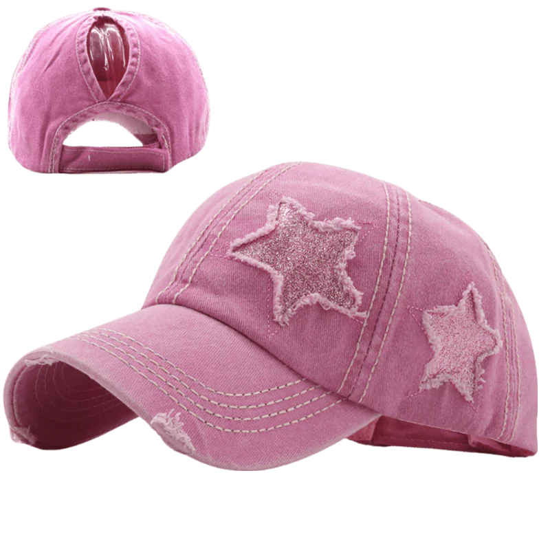 Star Denim Baseball Cap