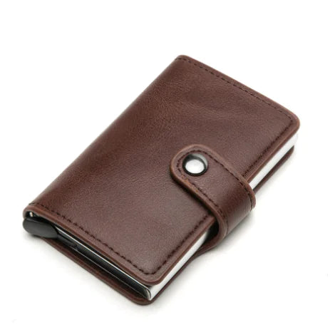 RFID Blocking Men Wallet ID Card Holder