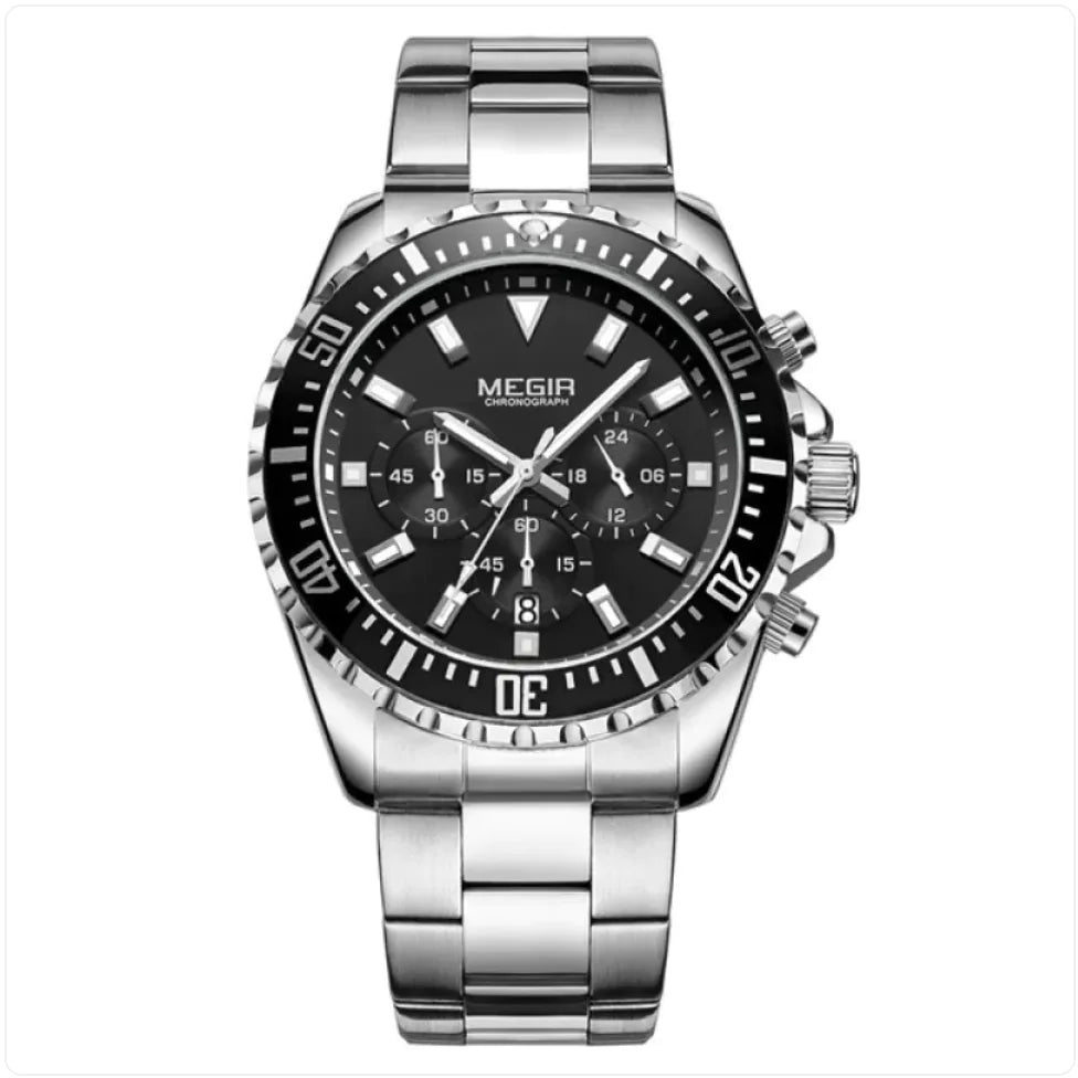 Versatile Multifunction Men's Watch - Waterproof