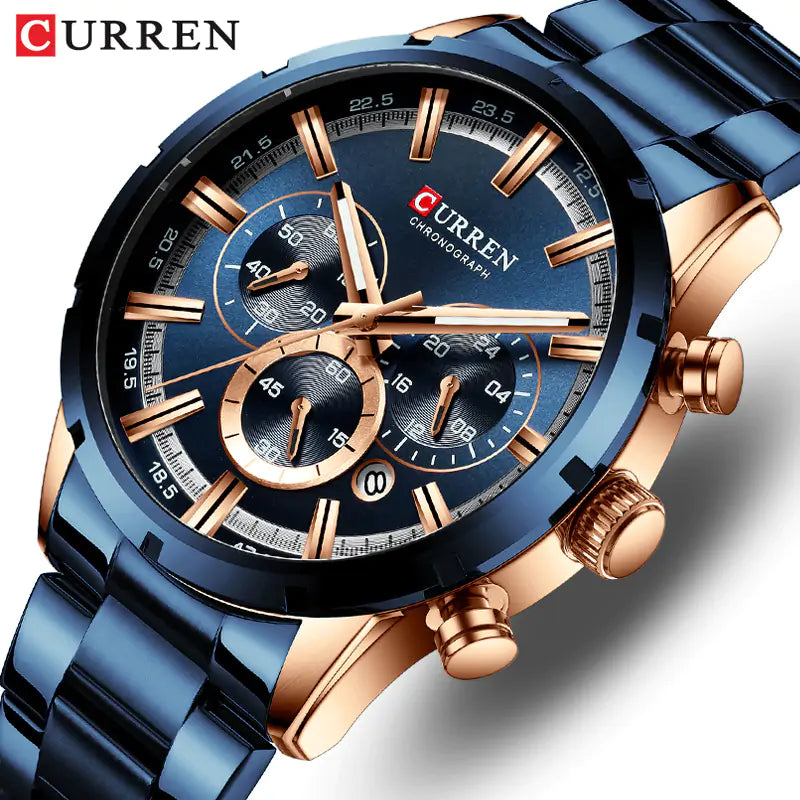 CURREN Quartz Watch - Waterproof