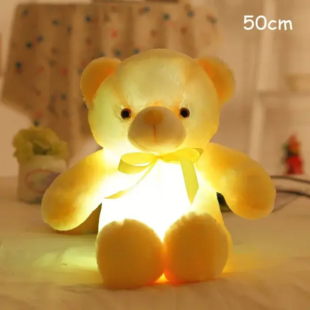 Big Light Up LED Teddy Bear Plush Toy - 50cm